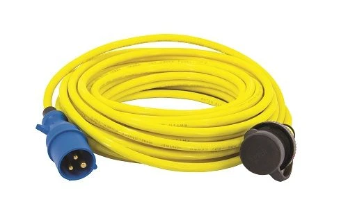 CEE shore power cable 15 m 16 A IP44 H07BQ-F 3G 250 mm² PUR