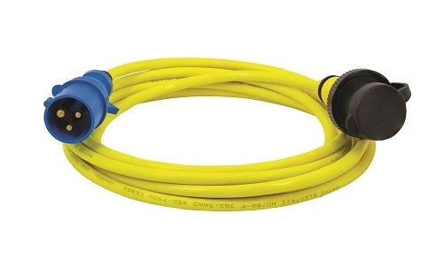 CEE shore power cable 5 m 16 A IP44 H07BQ-F 3G 250 mm² PUR