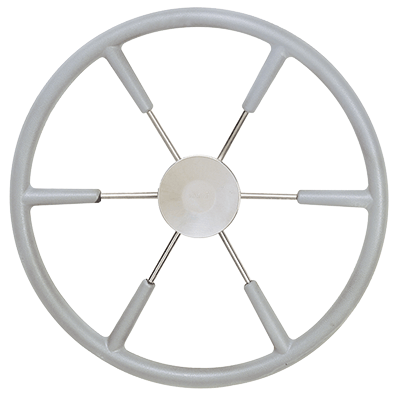 Vetus Steering Wheel KS55 (550mm 21inch) Grey PU-Foam Cover