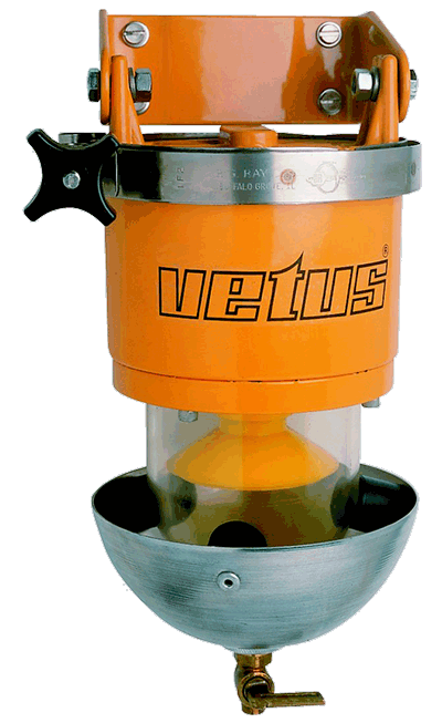Water separator/filter type WS250 (cap 250 l/h)
