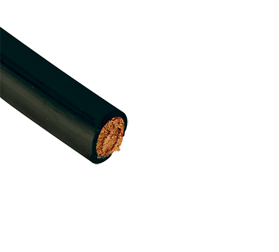 Vetus Battery Cable 120mm Neoprene Cover Black (price p/m)