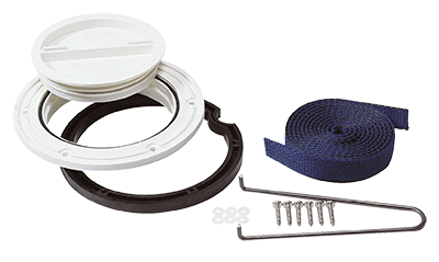 Vetus Fitting Kit for Waste Water Tanks (ex extraction pipe)