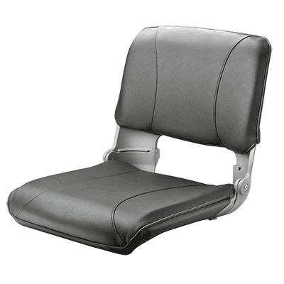 Vetus CREW Deluxe Lightweight Folding Seat - Gray