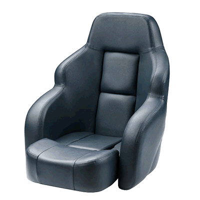 Vetus COMMANDER Luxury Helm Seat Flip-Up Squab Blue
