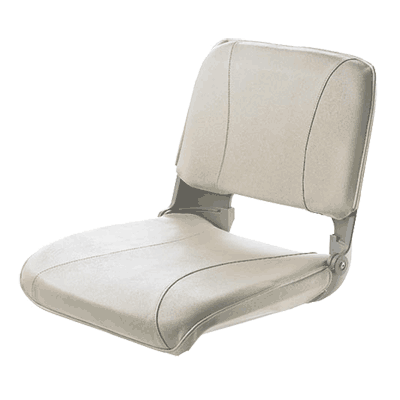 Vetus CREW Deluxe Lightweight Folding Seat - white