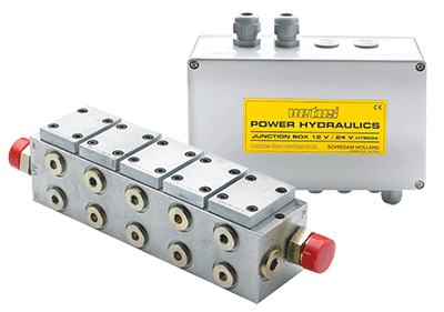 Manifold for additional control units