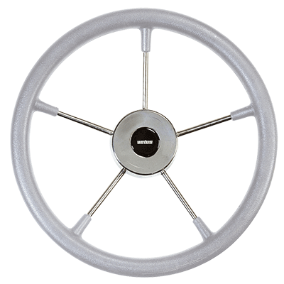 Vetus Steering Wheel KS32 (320mm 12inch) Grey PU-Foam Cover