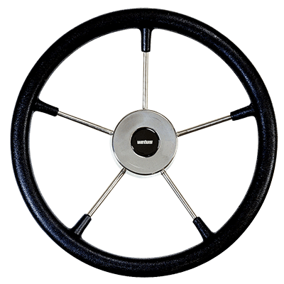 Vetus Steering Wheel KS32 (320mm 12inch) Black PU-Foam Cover
