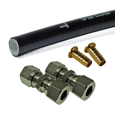 Vetus Flexible Nylon Hose Connection Set