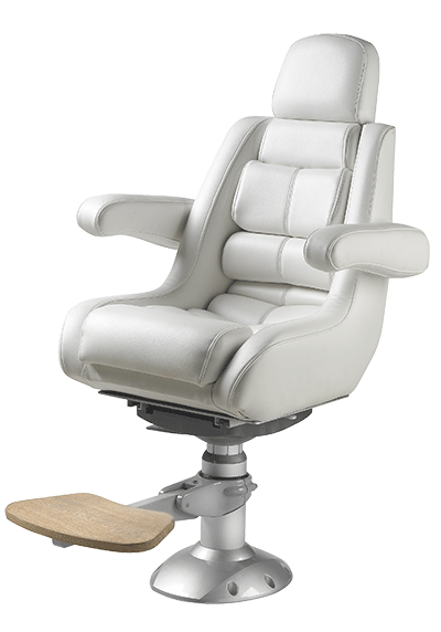 Helmsman's seat President III white (excl base and swive