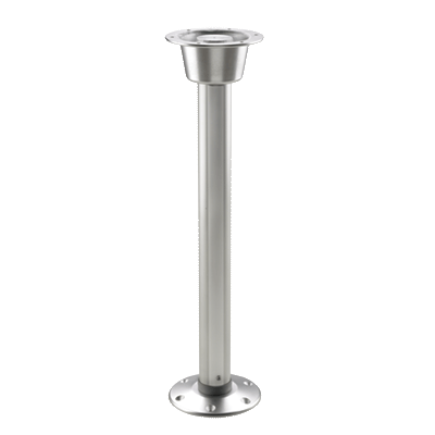 Vetus Removable Table Pedestal & Base Plate - Height 68.5cm