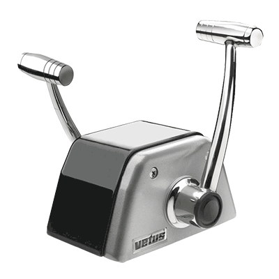Vetus Twin Lever Engine Control Aluminium Housing Top Mount