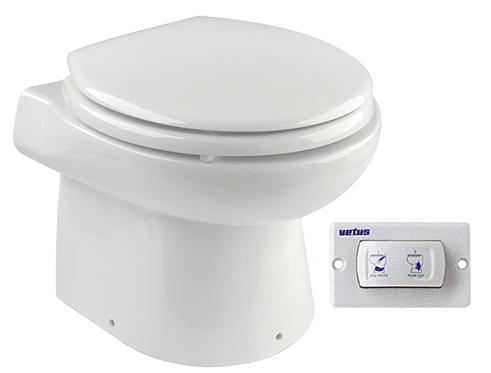 Vetus Electric Toilet SMTO2 24V Manual Switch