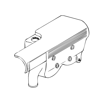 Heat Exchanger Housing Vetus M2 Series