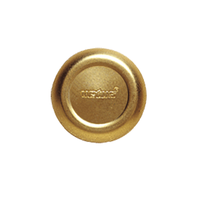 Cap for Vetus steering wheel types KA52 KA60 KB55 KC52 brass