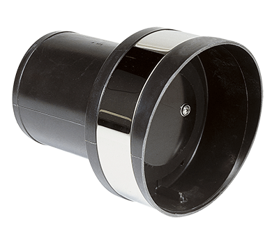 Vetus Transom Exhaust Connection with Check Valve 90mm