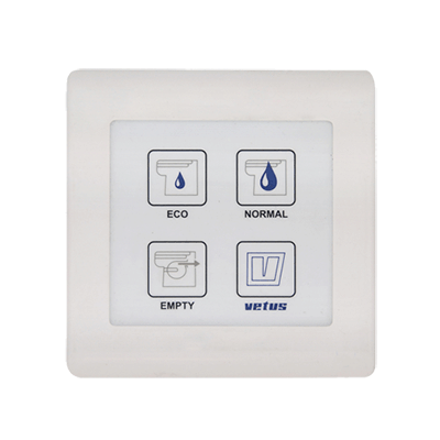 Electronic control panel for toilet type TMWQ 12 / 24 Volt
