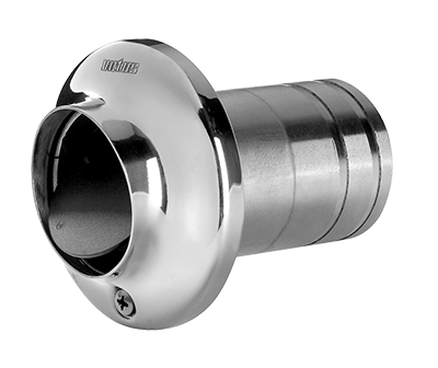 Vetus Stainless Transom Exhaust Connection with Check Valve Your Price £87.21