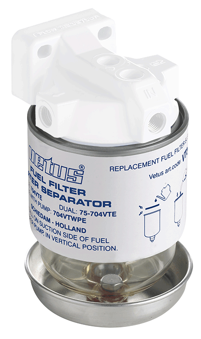 Fuel filter element CE/ABYC 10 micron max 190 l/h