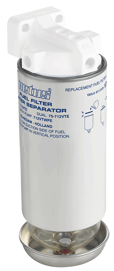 Fuel filter element CE/ABYC 10 micron max 460 l/h