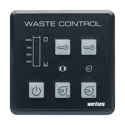 Vetus Control panel for Waste Water Systems