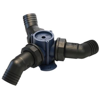 Vetus Y-connector Excl hose connectors