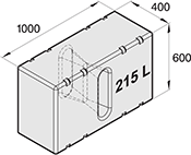 FTANK215 Dimensions.