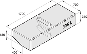 FTANK335 Dimensions.