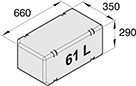 FTANK61 Dimensions.