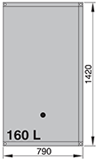 TANKV160 Dimensions.