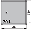 TANKV70 Dimensions.