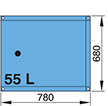 TANKW55 Dimensions.