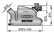 Vetus LP Waterlock