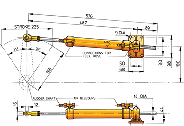 Vetus MTC72 dimensions